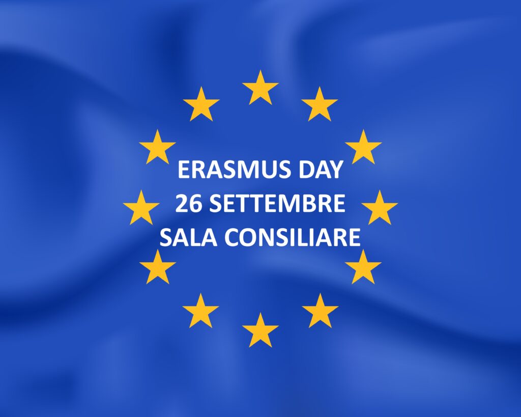 ERASMUS DAY –                            26 SETTEMBRE ORE 11.00