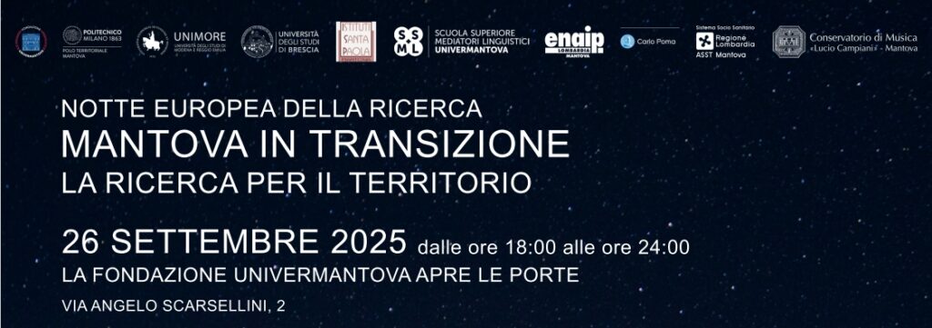 NOTTE EUROPEA DELLA RICERCA 26 SETTEMBRE 2025