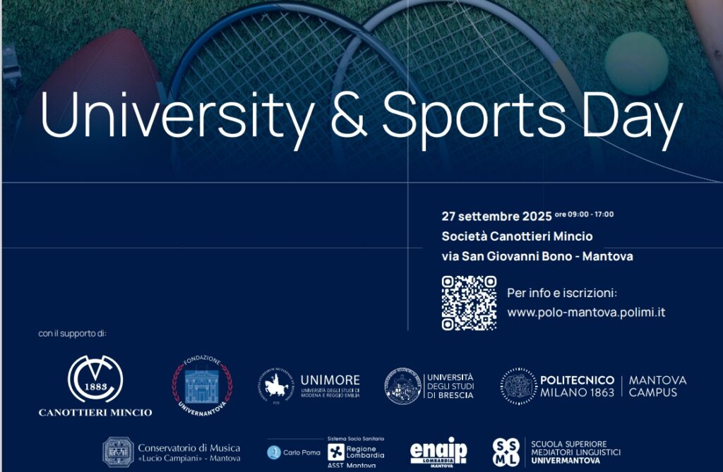 UNIVERSITY & SPORT DAY – 27 SETTEMBRE 2025