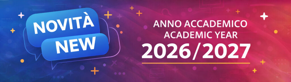 NOVITA’ A.A. 2026/2027