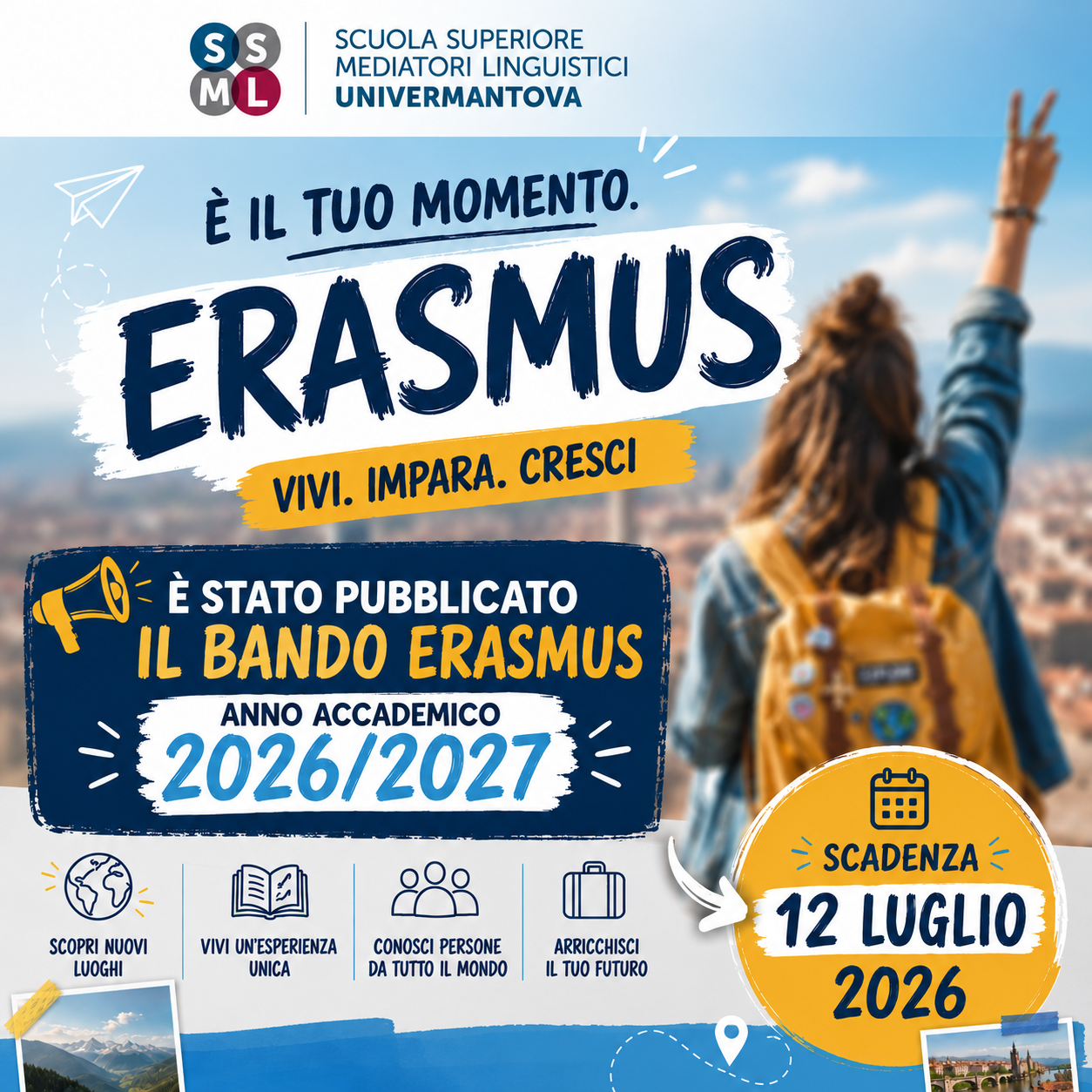 BANDO ERASMUS 2026/2027